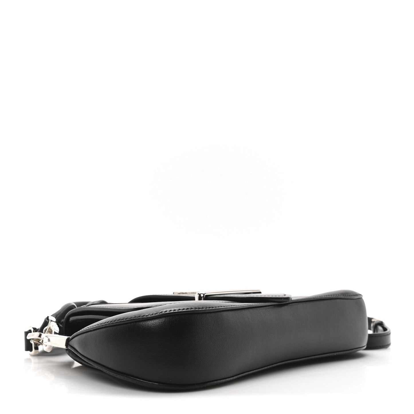 City Calfskin Sidonie Shoulder Bag Black