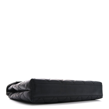 Chanel Lambskin Quilted Clutch Black 4 of 7