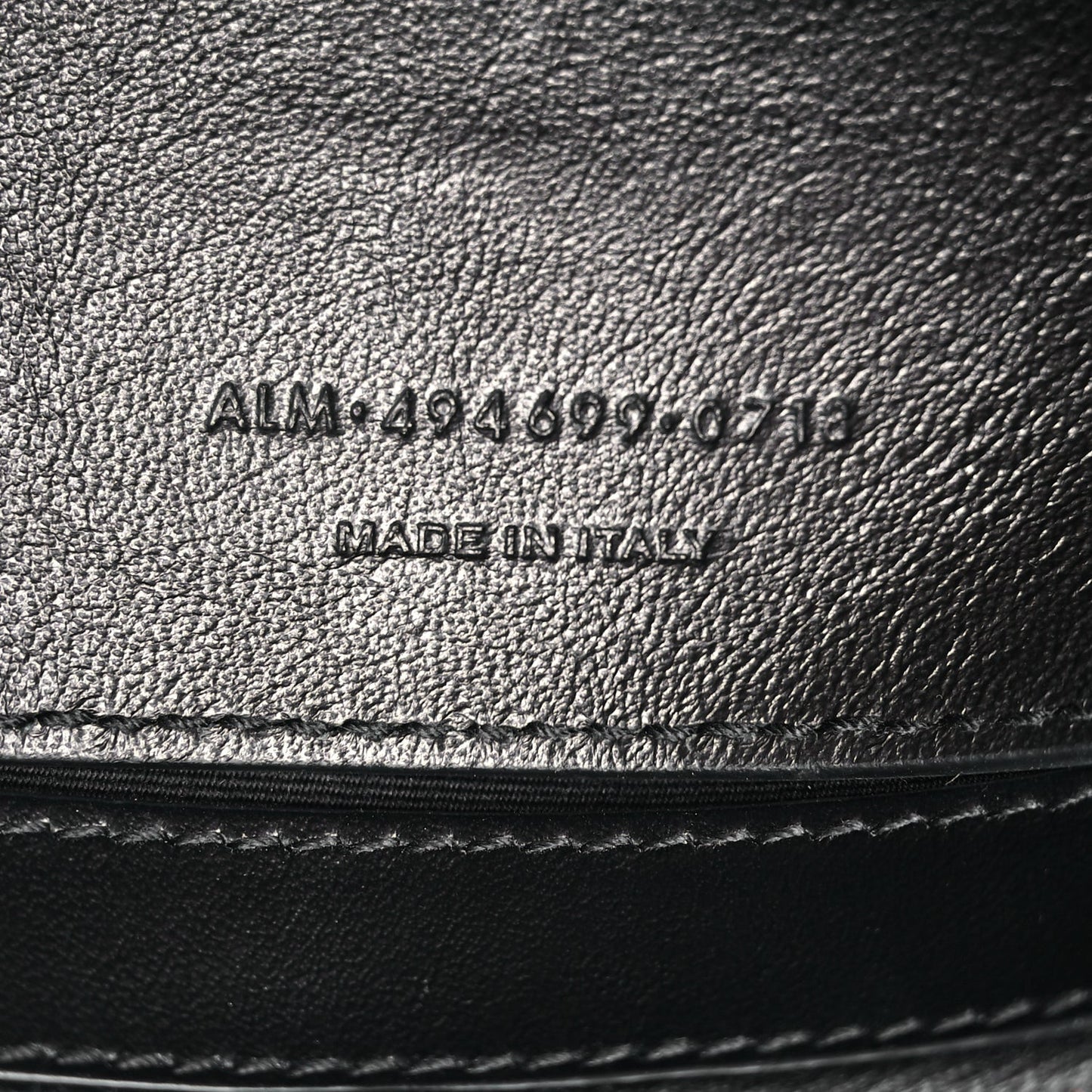 Calfskin Y Quilted Monogram Small Loulou Chain Satchel Black