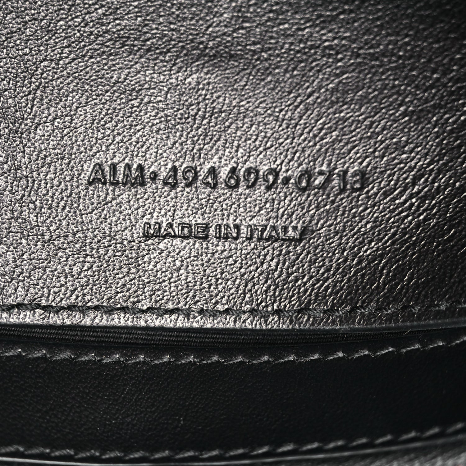 Saint Laurent Calfskin Y Quilted Monogram Small Loulou Chain Satchel Black 6 of 9