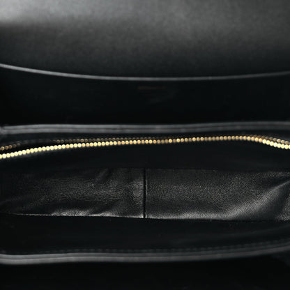 Celine Shiny Calfskin Medium Triomphe Black 4 of 8