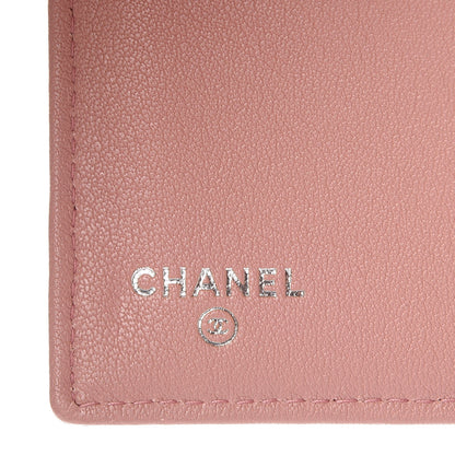 Chanel Lambskin Quilted CC Box Flap Wallet Light Pink 6 of 11
