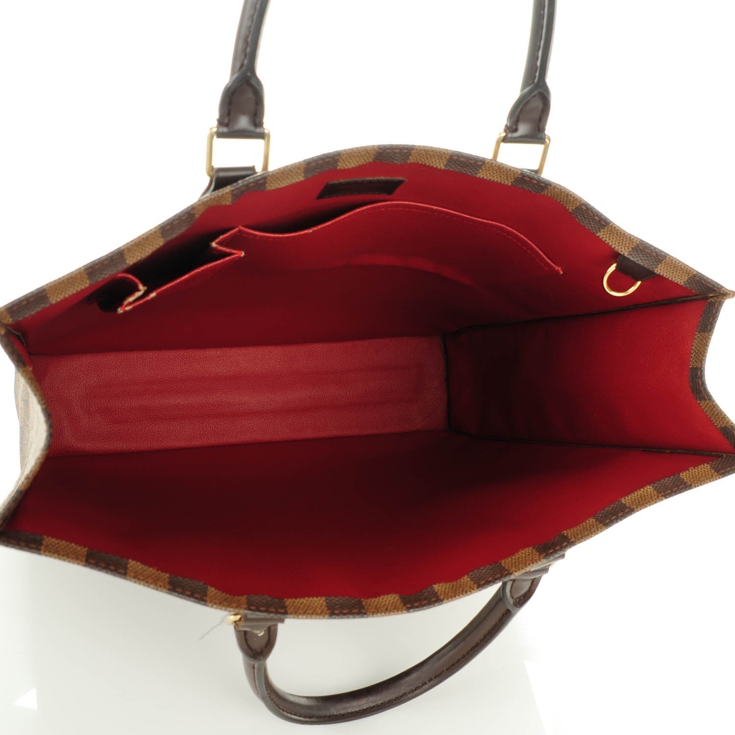 Louis Vuitton Damier Ebene Sac Plat 6 of 8