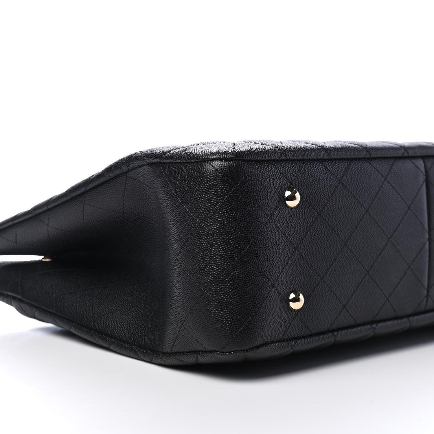 Chanel Caviar Quilted Large Shopping Tote Black 7 of 8