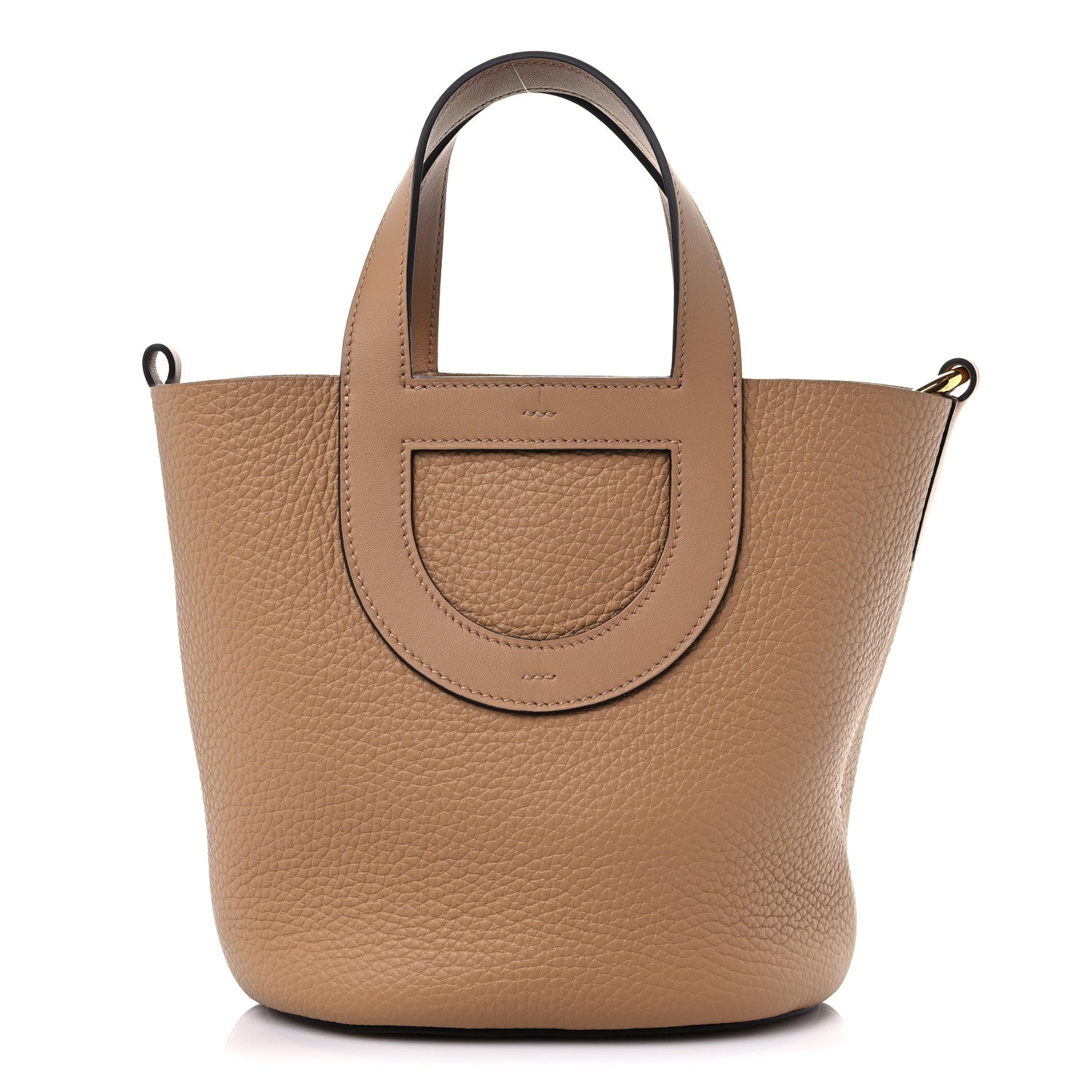 Hermes Taurillon Clemence Swift In-The-Loop 18 Bag Chai 1 of 8
