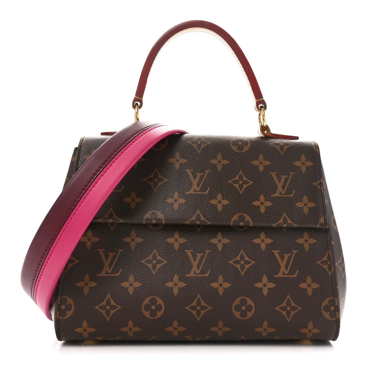Louis Vuitton Monogram Cluny BB Bordeaux Fuchsia 1 of 7