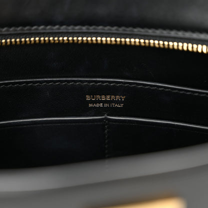Burberry Smooth Calfskin TB Shoulder Bag Black 6 of 10