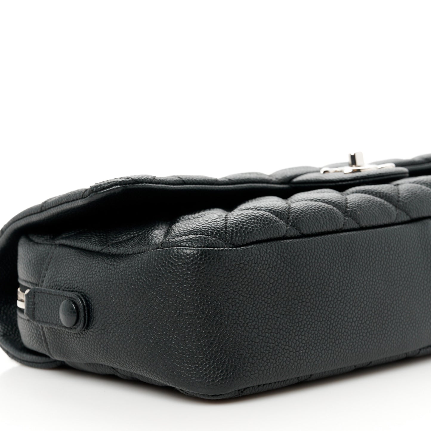 Caviar Quilted Jumbo Easy Flap Black