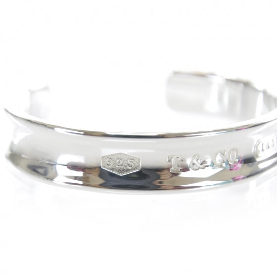 Tiffany Sterling Silver 1837 Cuff Bracelet 4 of 5