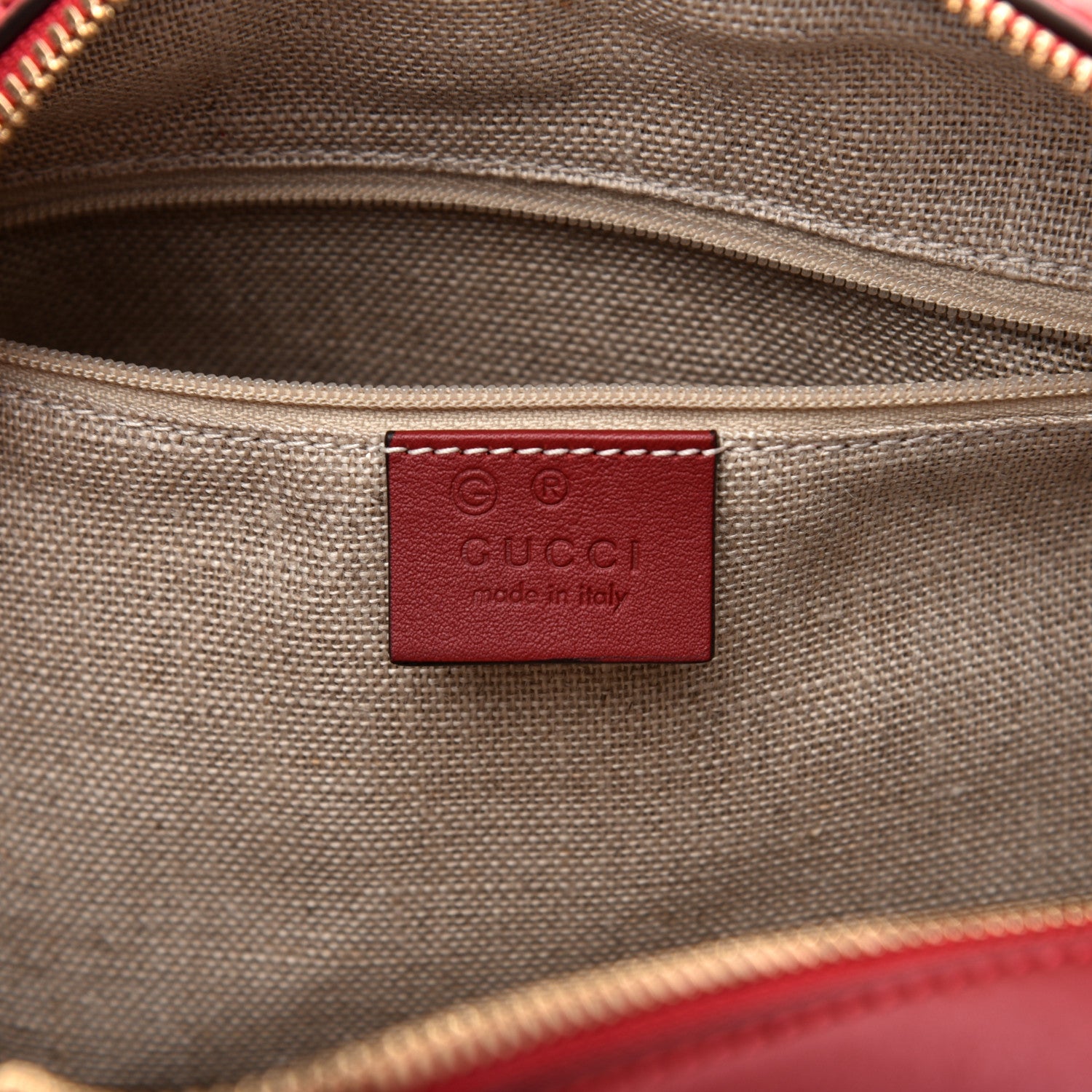 Gucci Soft Microguccissima Medium Crossbody Bag Rosso 8 of 11