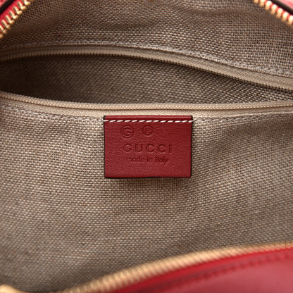 Gucci Soft Microguccissima Medium Crossbody Bag Rosso 8 of 11