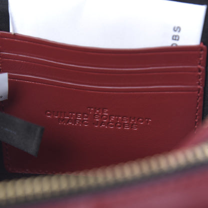 Marc Jacobs Calfskin Quilted The Softshot 21 Bag Red 7 of 10