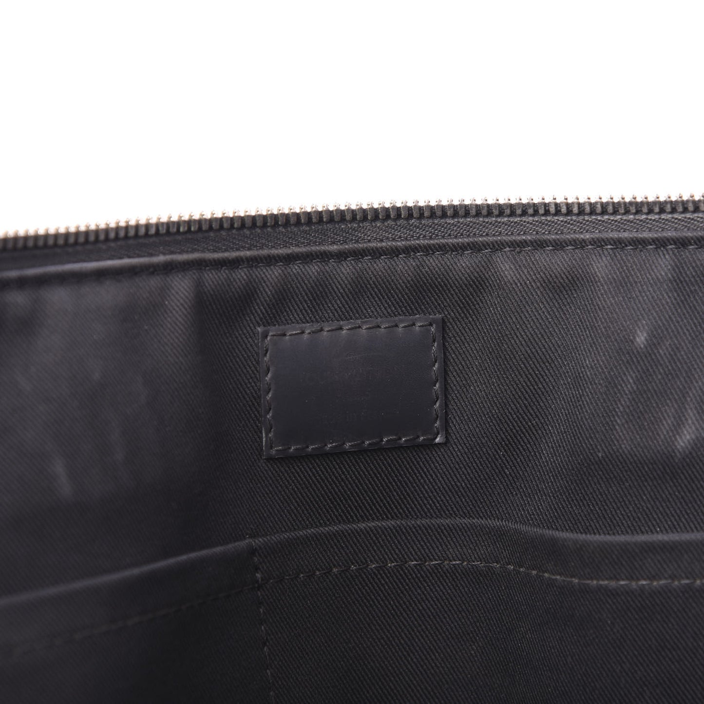 Damier Graphite Porte-Documents Jour