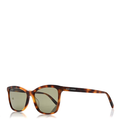 Saint Laurent Acetate Cat Eye Sunglasses SL 502 Tortoise 1 of 7