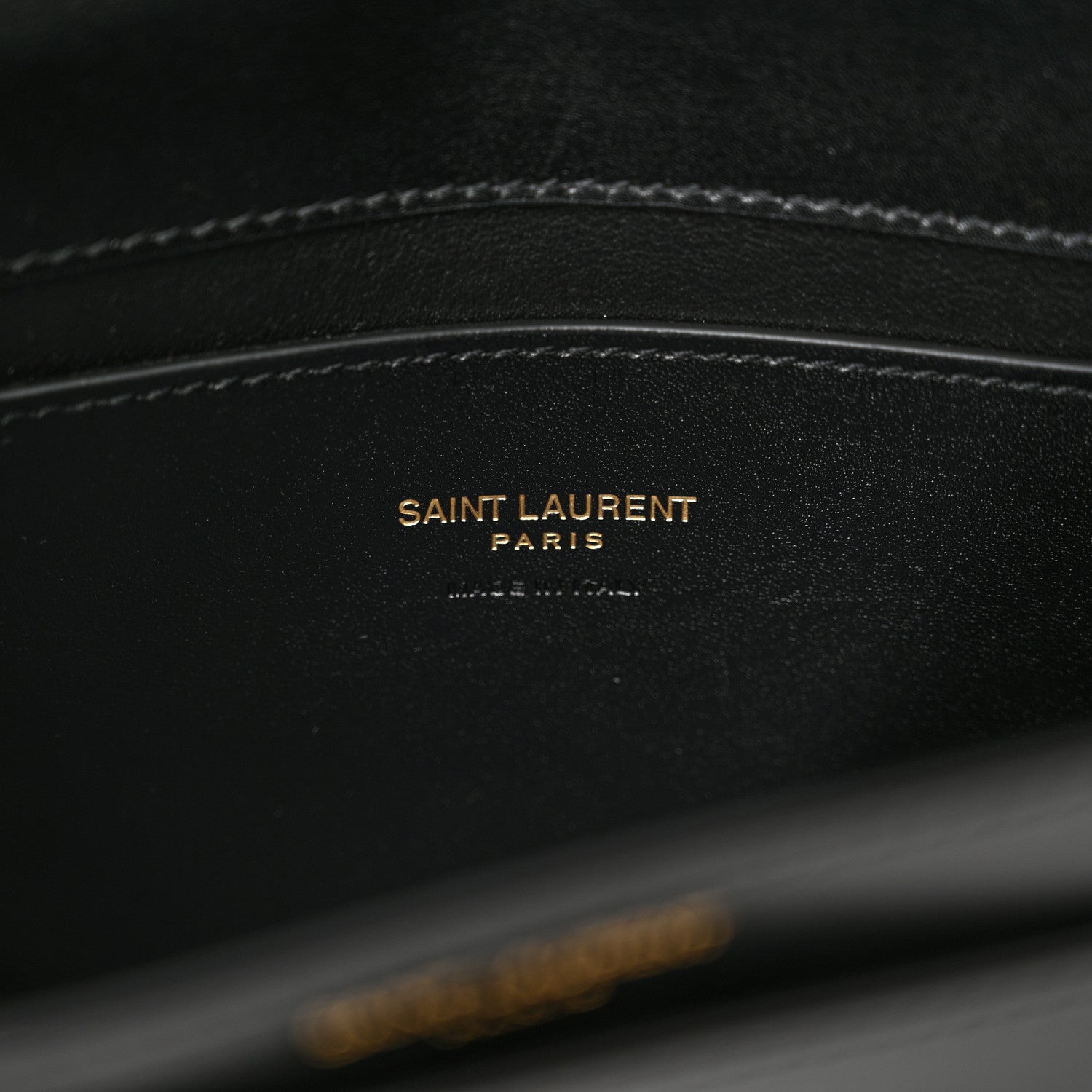 Saint Laurent Calfskin Mini Voltaire Shoulder Bag Black 6 of 15