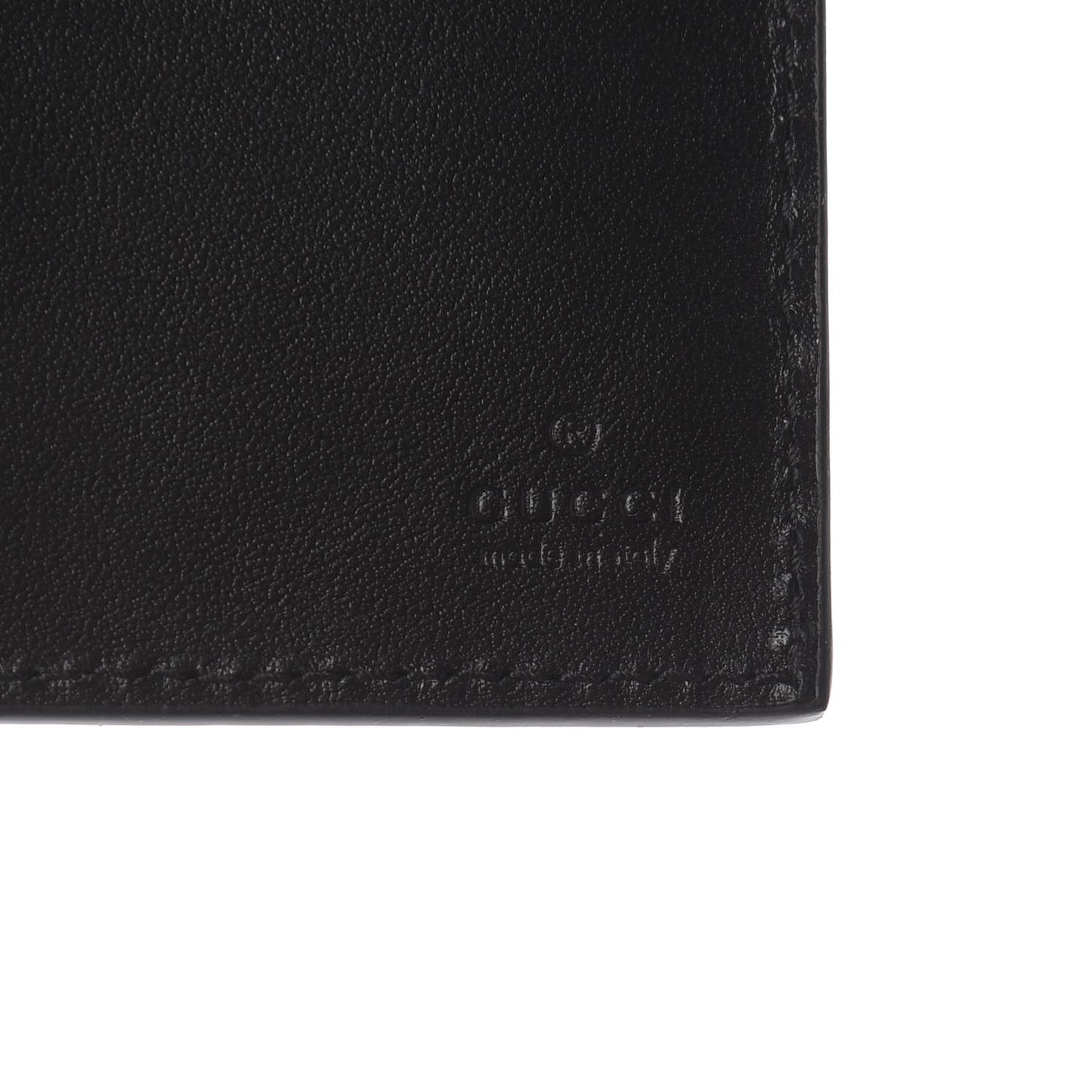 Guccissima Bi-Fold Wallet Black