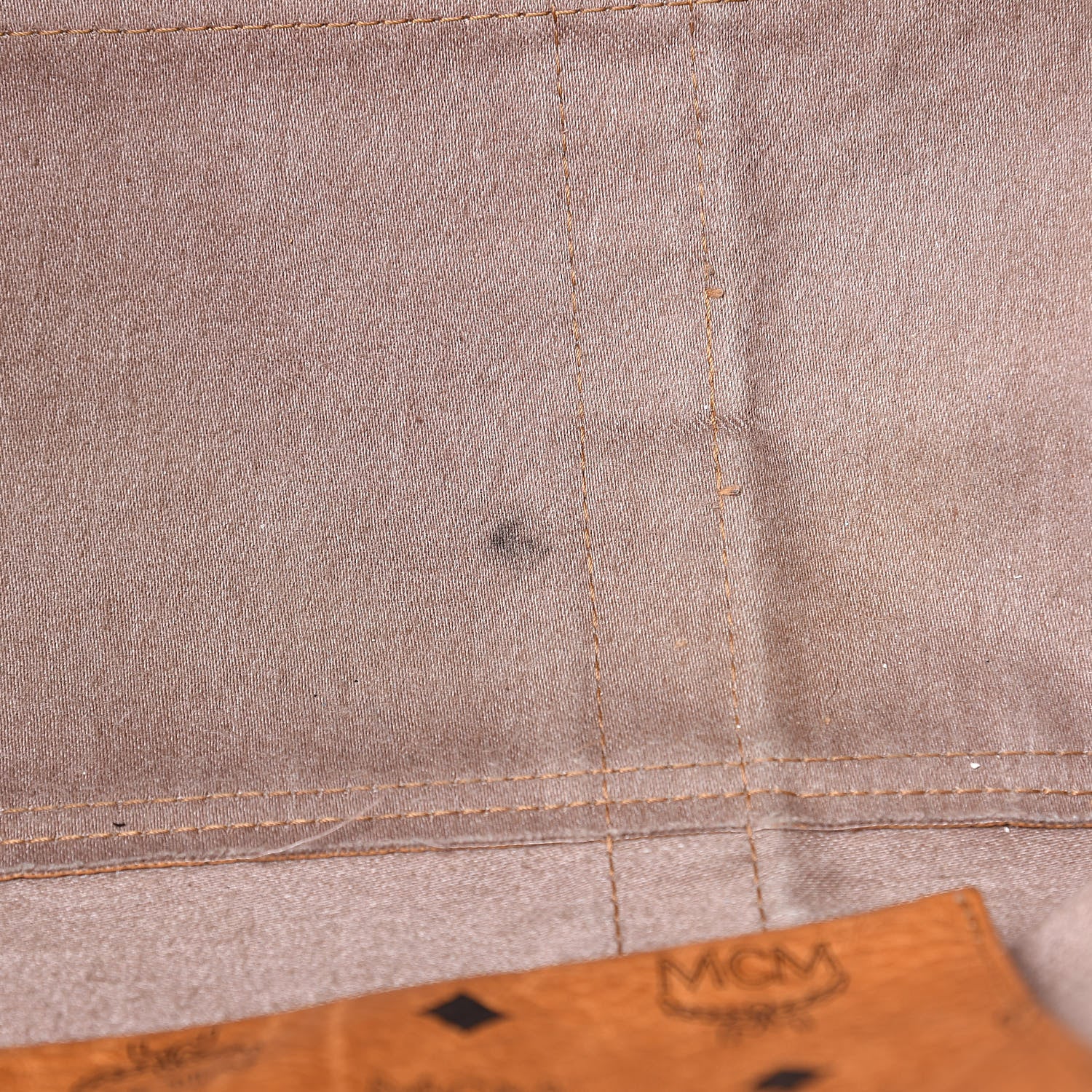 MCM Visetos Shoulder Bag Cognac 16 of 16