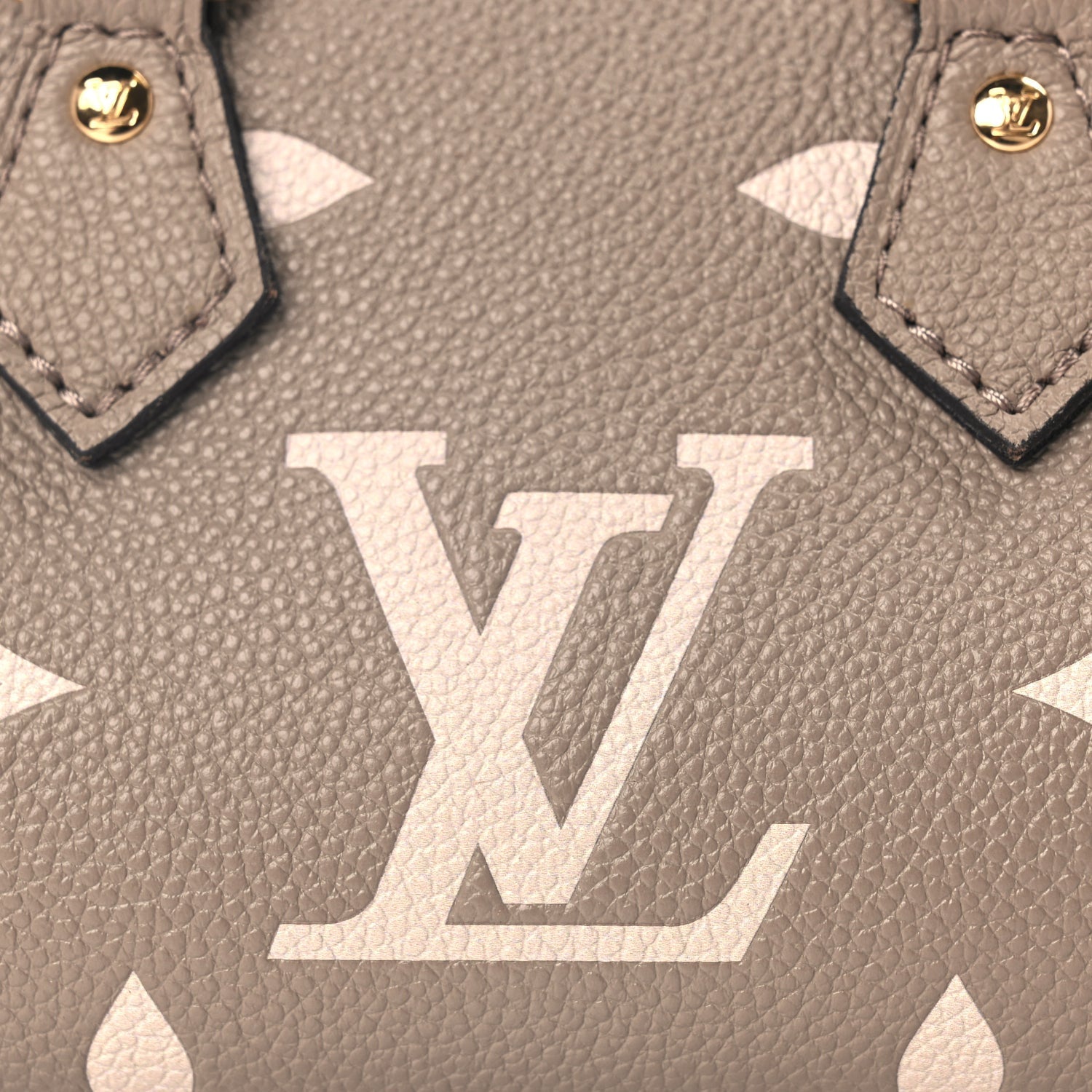 Louis Vuitton Empreinte Monogram Giant Nano Speedy  Tourterelle Creme 6 of 8
