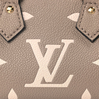 Louis Vuitton Empreinte Monogram Giant Nano Speedy  Tourterelle Creme 6 of 8