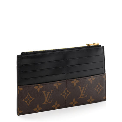 Louis Vuitton Monogram Slim Purse Black 2 of 4