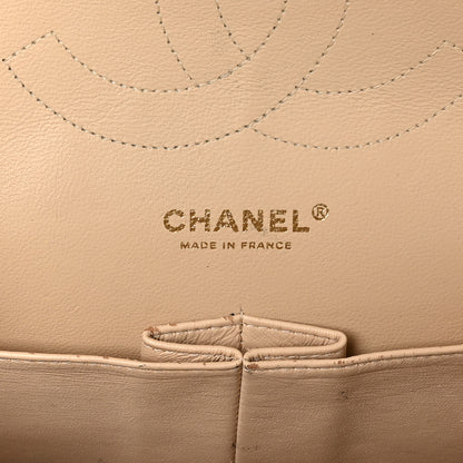 Chanel Caviar Quilted Jumbo Double Flap Beige 6 of 12