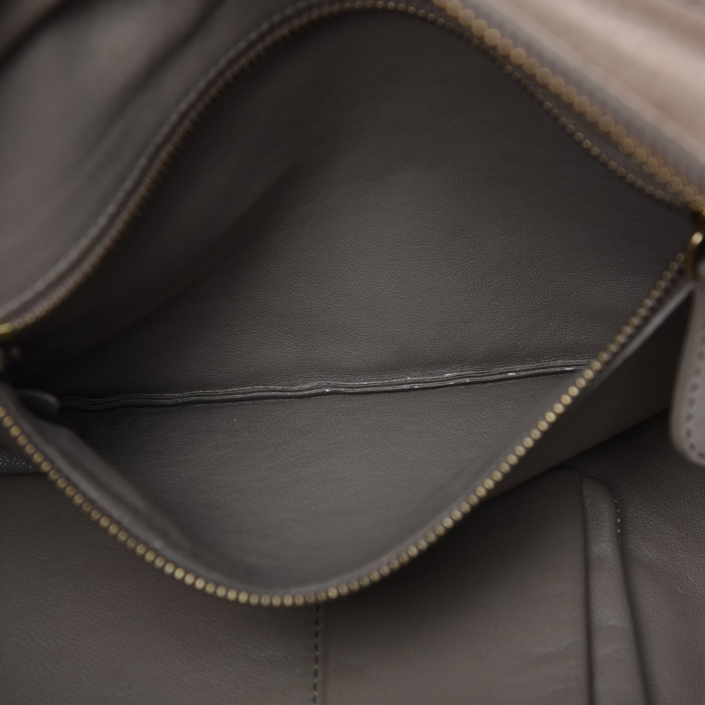 Drummed Calfskin Medium Luggage Camel