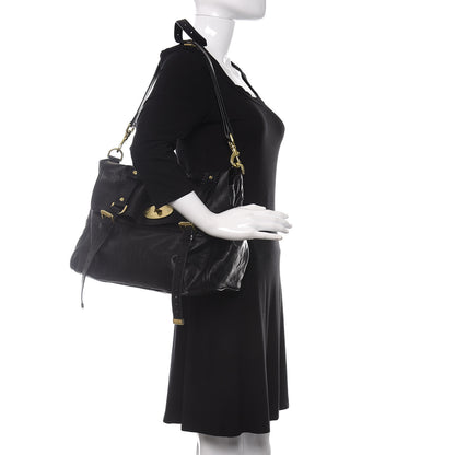 Mulberry Soft Buffalo Oversized Alexa Black 2 of 10