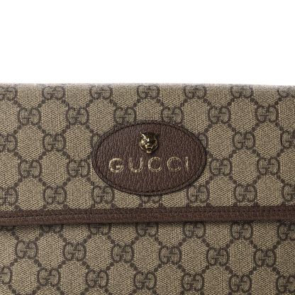 Gucci GG Supreme Monogram Neo Vintage Web Belt Bag Brown 10 of 10