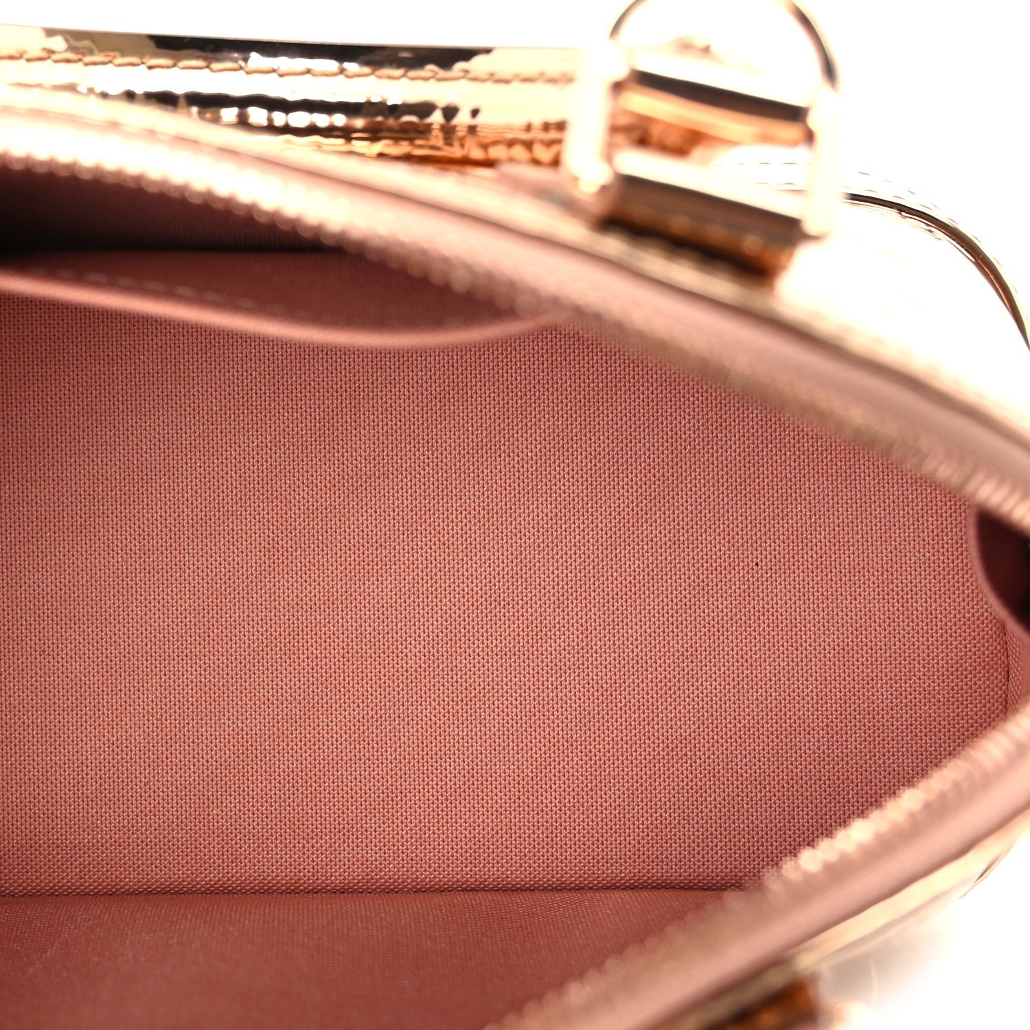 Louis Vuitton Monogram Miroir Alma BB Copper 4 of 8