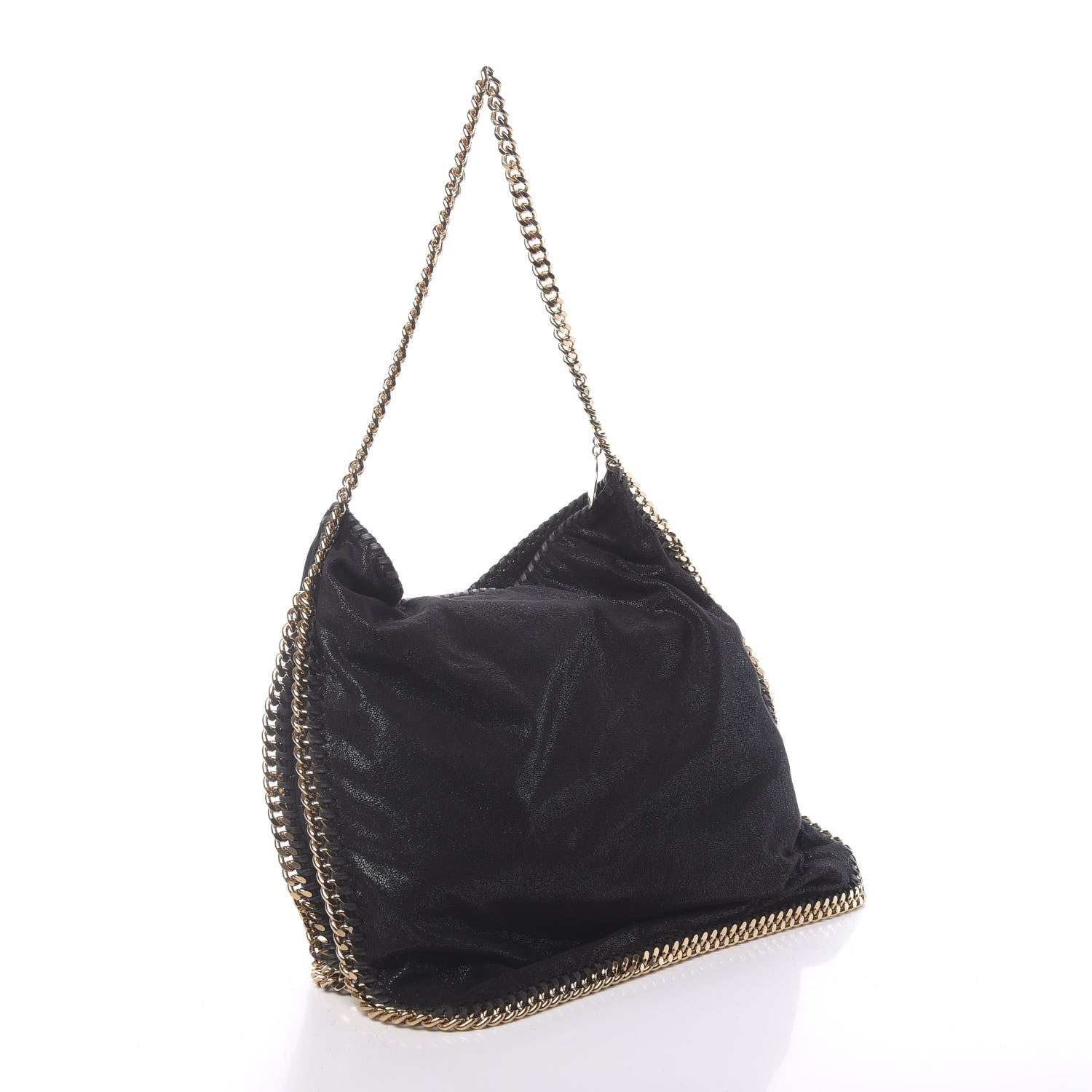 Stella McCartney Shaggy Deer Falabella Hobo Black 3 of 10