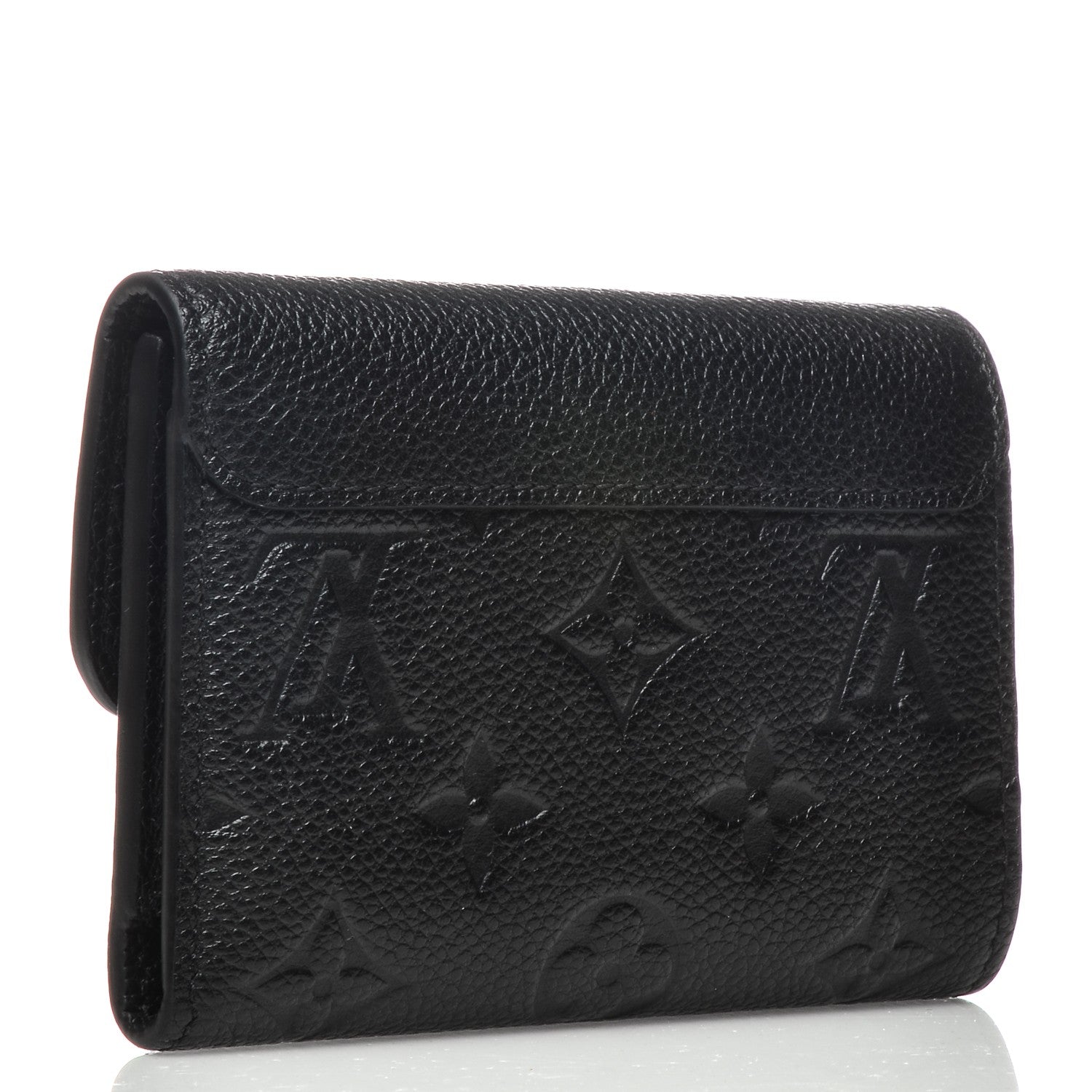 Louis Vuitton Empreinte Pont-Neuf Compact Wallet Black 3 of 6
