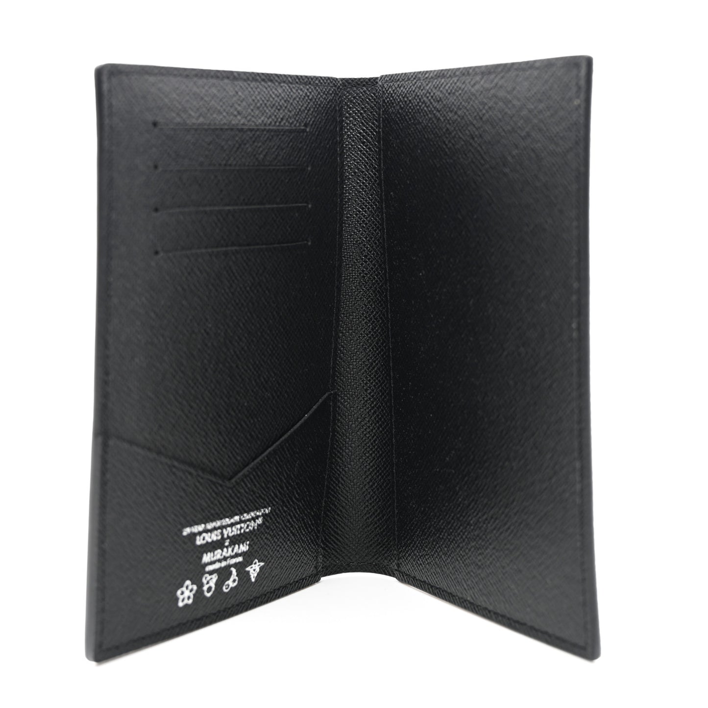 LV X TM Monogram Multicolor Passport Cover Black
