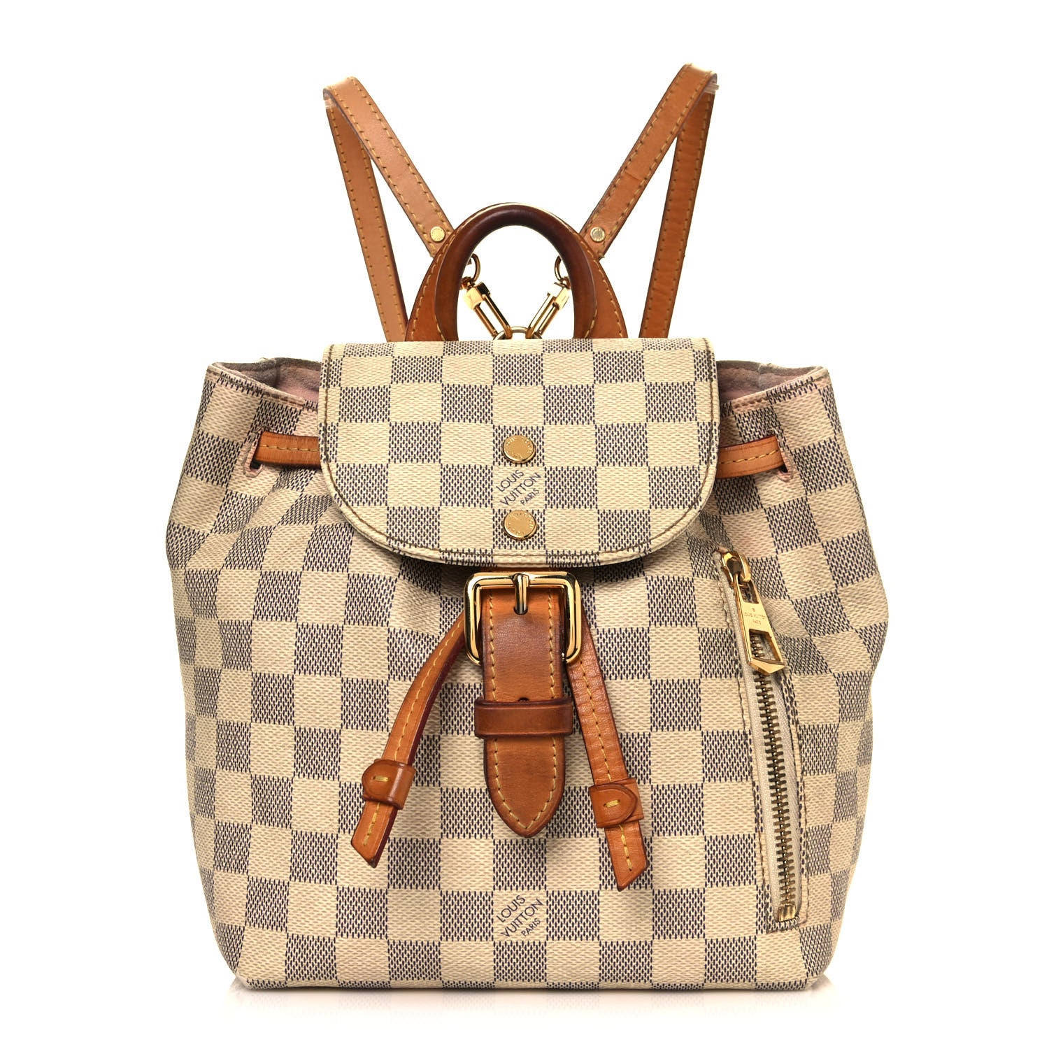 Louis Vuitton Damier Azur Sperone BB Backpack 1 of 16