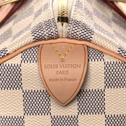 Louis Vuitton Damier Azur Speedy 30 7 of 12