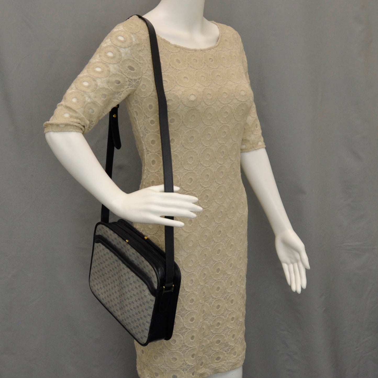 Monogram Shoulder Bag Navy