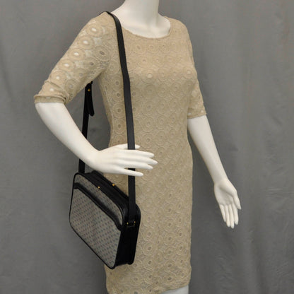 Gucci Monogram Shoulder Bag Navy 2 of 9