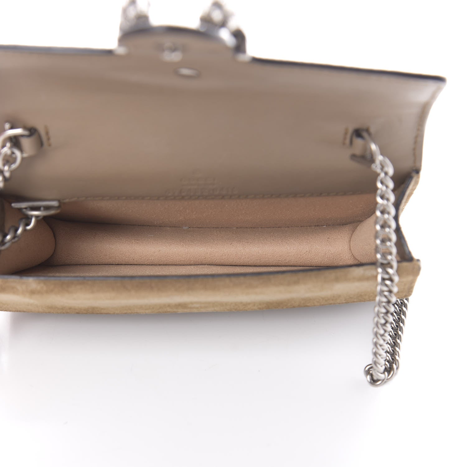 Gucci GG Supreme Monogram Super Mini Dionysus Shoulder Bag Taupe 5 of 11
