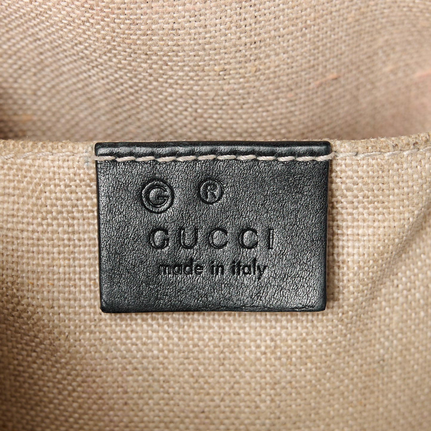 Microguccissima Mini Dome Bag Black