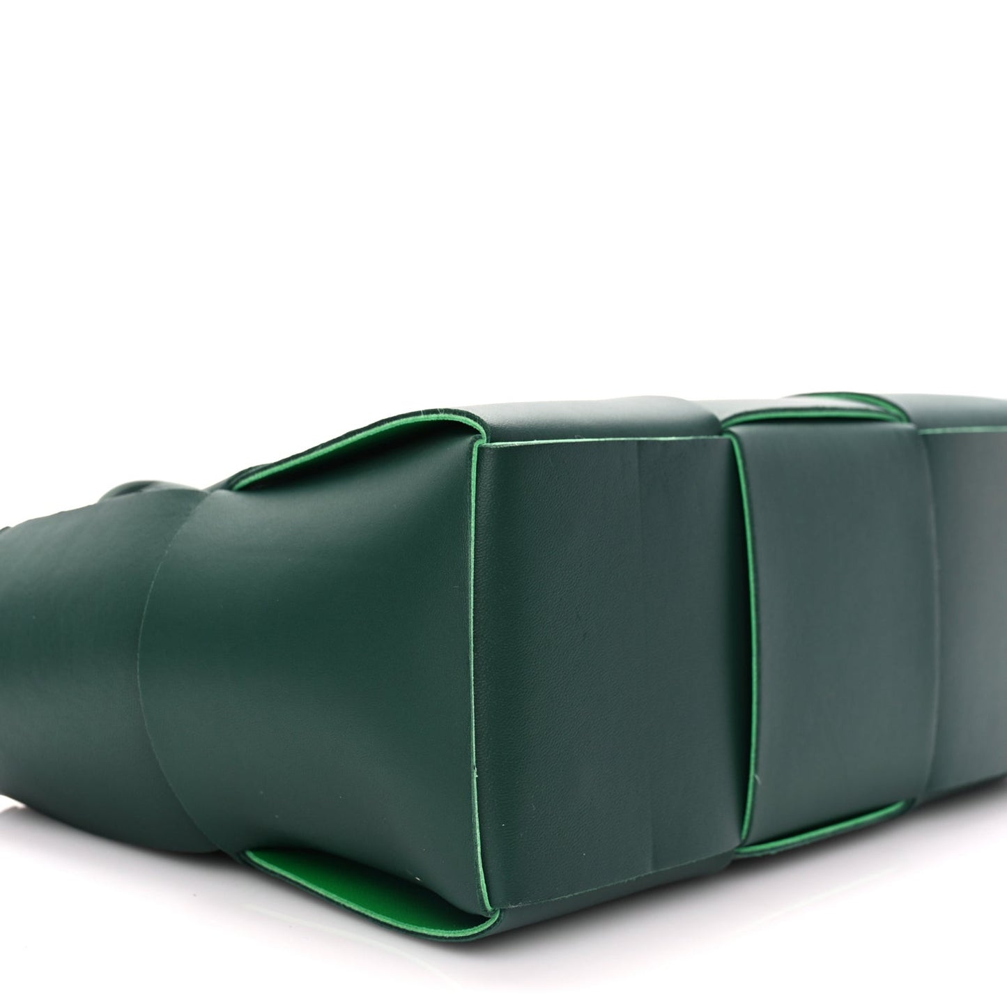 Calfskin Maxi Intrecciato Small Arco Tote Raintree