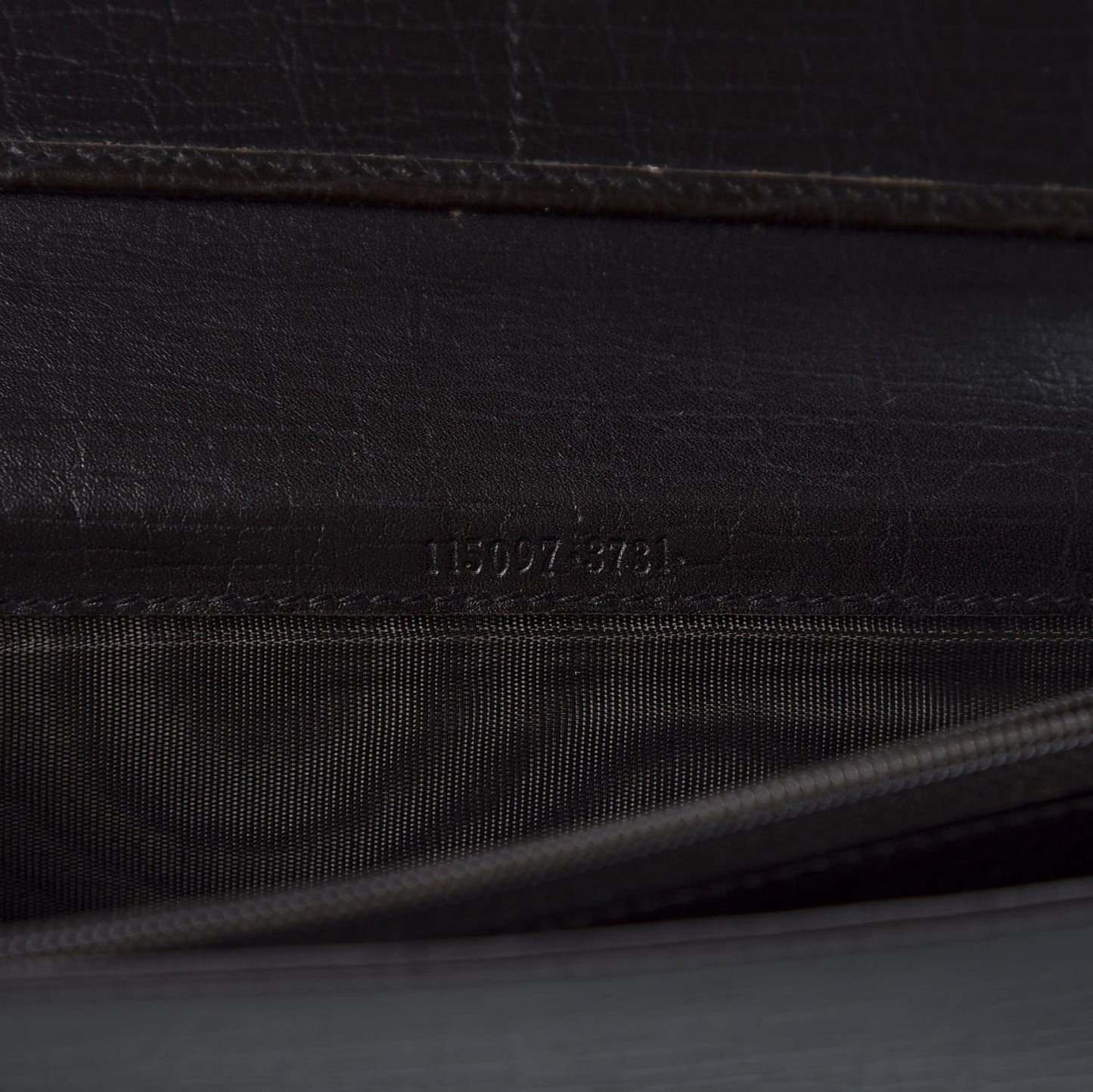 Monogram Bamboo Wallet Dark Brown