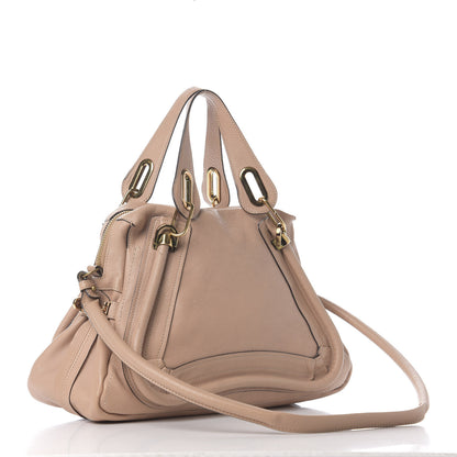 Chloe Calfskin Medium Paraty Beige 2 of 9