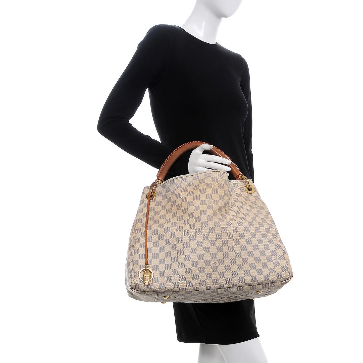 Damier Azur Artsy MM