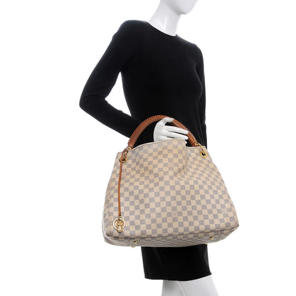 Louis Vuitton Damier Azur Artsy MM 2 of 20