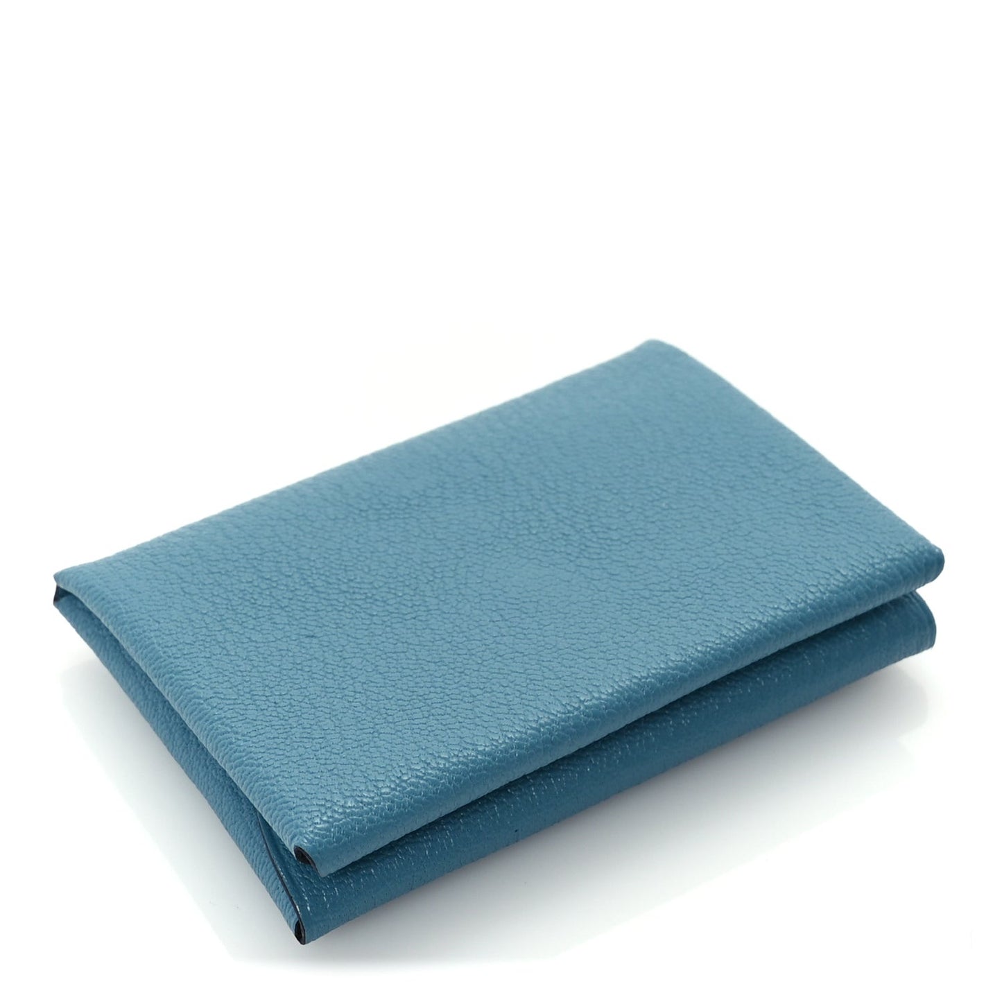 Chevre Chamkila Calvi Duo Card Case Blue Jean