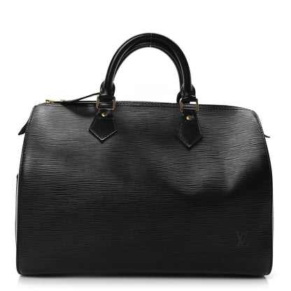 Louis Vuitton Epi Speedy 30 Black 1 of 7