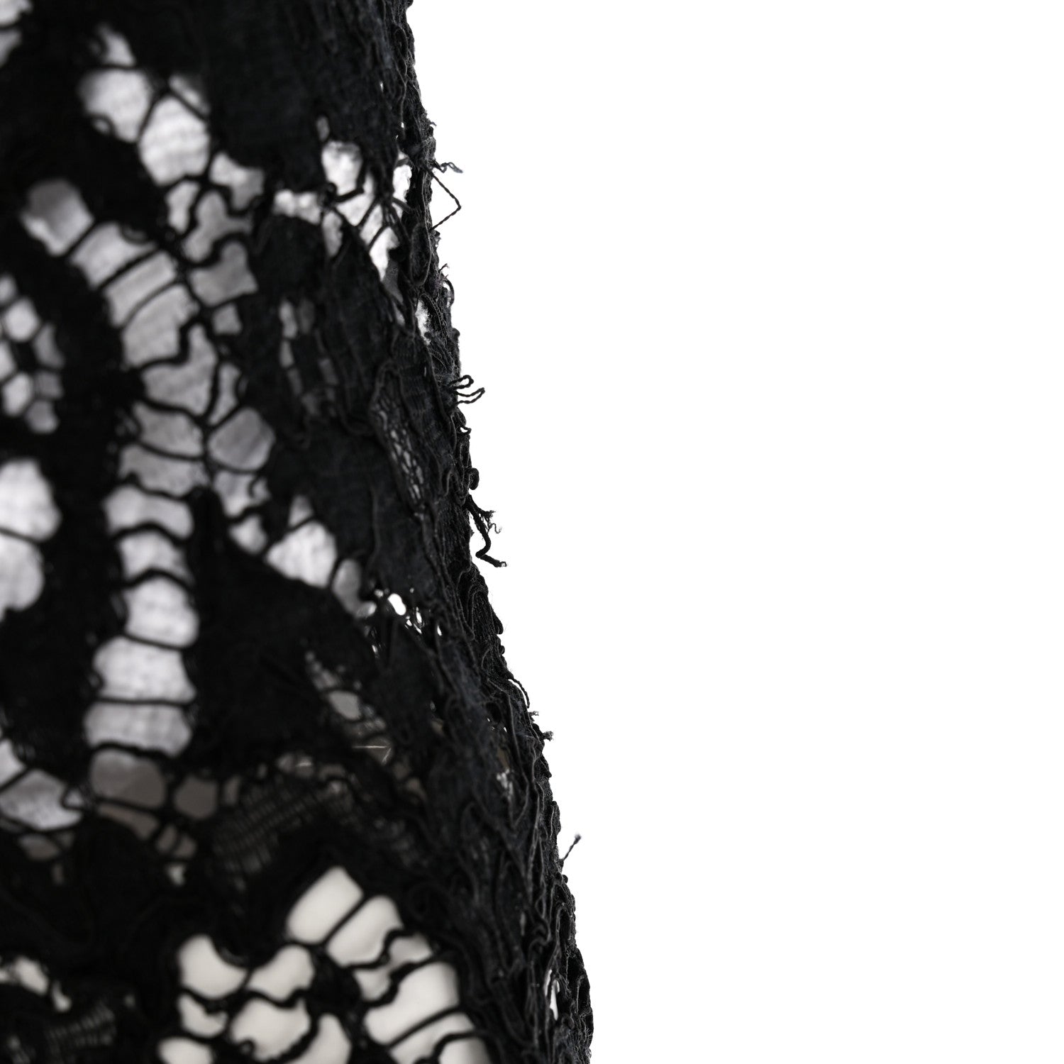 Valentino Garavani Lace Over The Knee Boots 39 Black 9 of 9