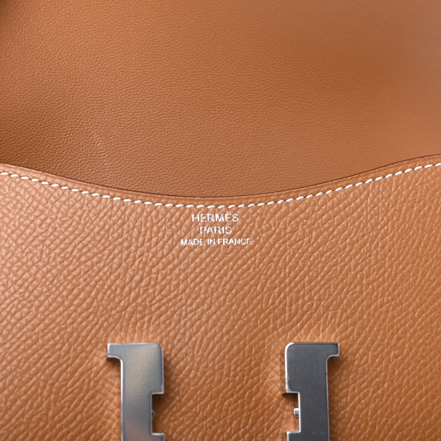 Hermes Epsom Constance Slim Wallet Gold 6 of 10