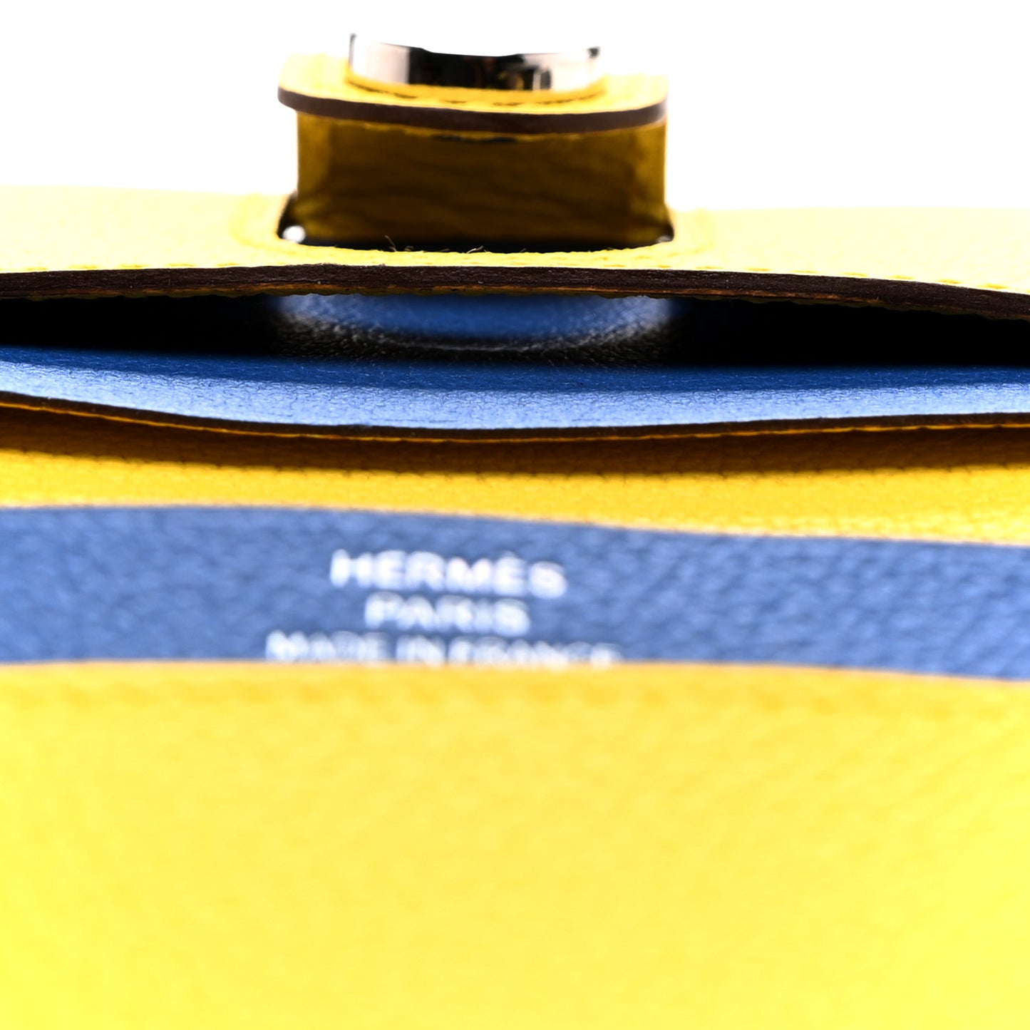 Evercolor Verso RMS Card Holder Jaune De Naples Bleu France