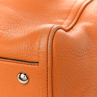 Gucci Pebbled Calfskin Medium Soho Shoulder Bag Curcuma 10 of 18