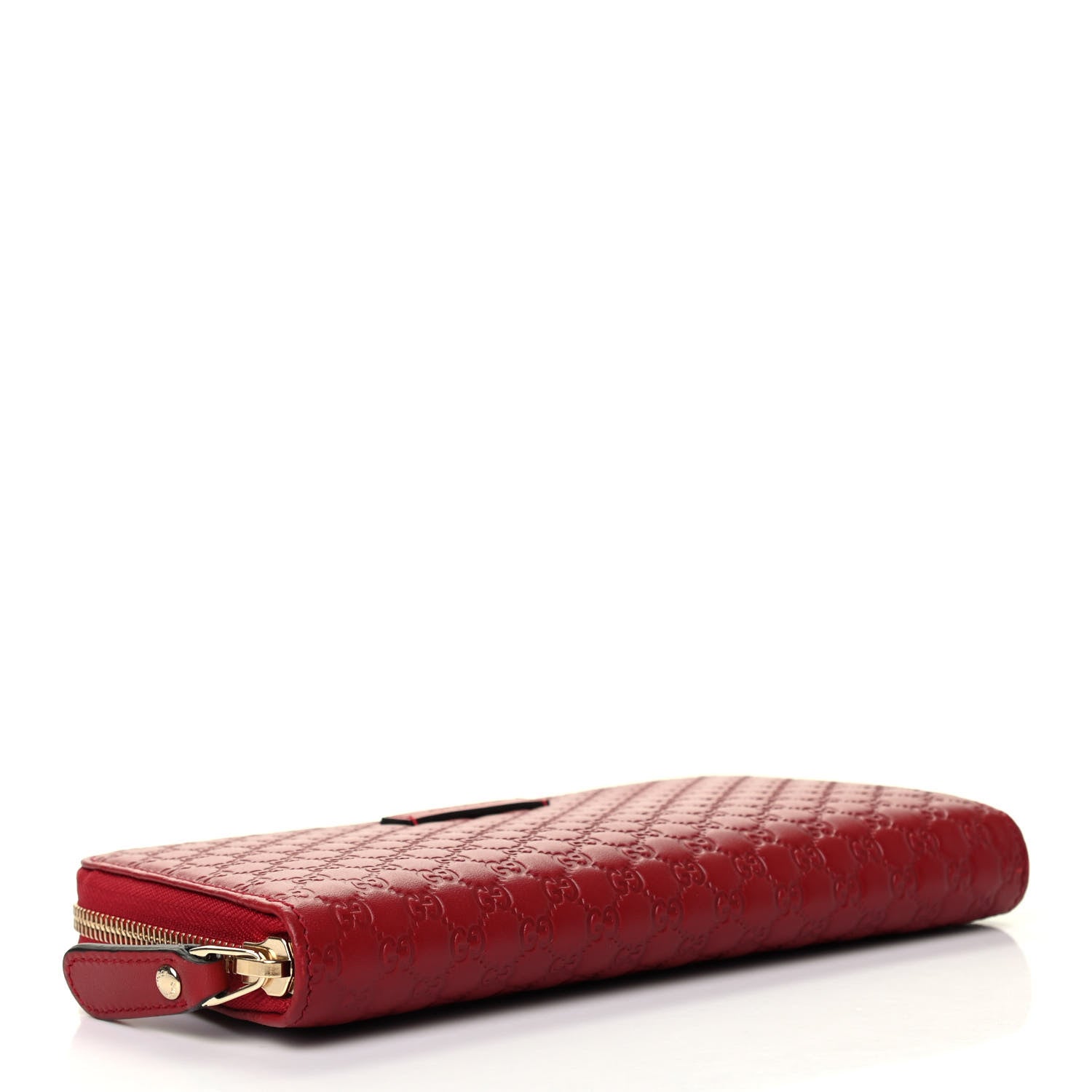 Gucci Microguccissima Zip Around Wallet Red 4 of 8